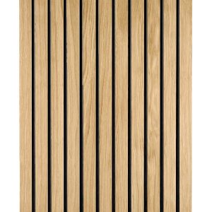 Dyhovaný Lamel Kraft 1 na čiernej MDF